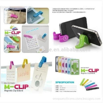 Silicone Magnetic Clips,Magnetic Badge Clip,Rubber Plastic Badge Clip,